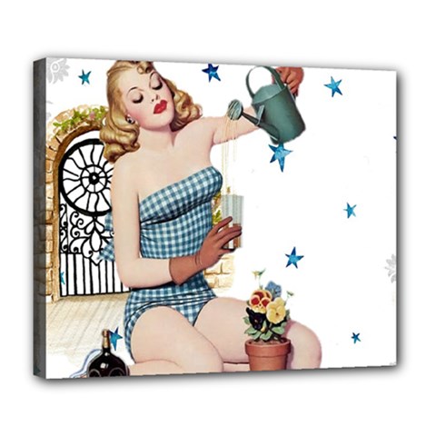 Retro 1265769 960 720 Deluxe Canvas 24  X 20  (stretched) by vintage2030