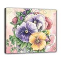 Lowers Pansy Deluxe Canvas 24  x 20  (Stretched) View1