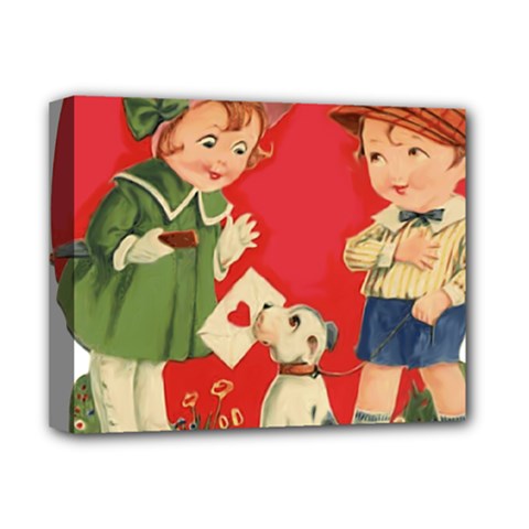 Children 1731738 1920 Deluxe Canvas 14  X 11  (stretched) by vintage2030