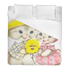 Rabbits 1731749 1920 Duvet Cover (full/ Double Size) by vintage2030