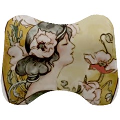 Lady 1650603 1920 Head Support Cushion by vintage2030