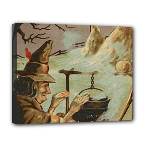 Witch 1461958 1920 Deluxe Canvas 20  X 16  (stretched) by vintage2030