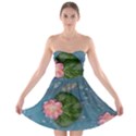 Water Lillies Strapless Bra Top Dress View1