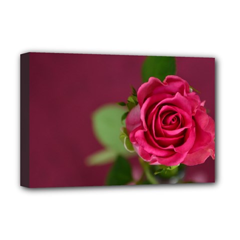 Rose 693152 1920 Deluxe Canvas 18  X 12  (stretched) by vintage2030