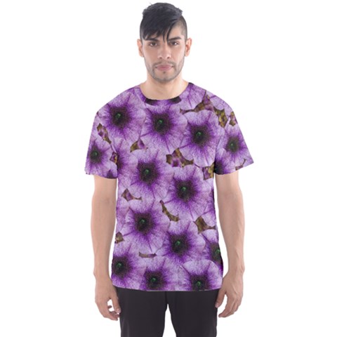 The Sky Is Not The Limit For Beautiful Big Flowers Men s Sports Mesh Tee by pepitasart