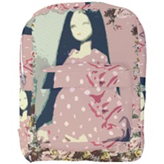 Rose Floral Doll Full Print Backpack by snowwhitegirl