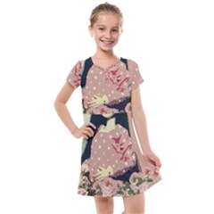 Rose Floral Doll Kids  Cross Web Dress by snowwhitegirl