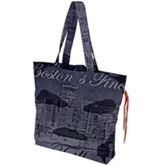 Trill Cover Final Drawstring Tote Bag by BOSTONSFINESTTRILL