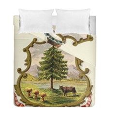 Coat Of Arms Of Vermont Duvet Cover Double Side (full/ Double Size) by abbeyz71
