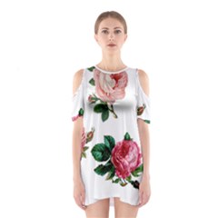 Roses 1770165 1920 Shoulder Cutout One Piece Dress by vintage2030