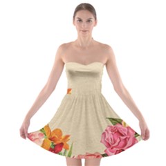 Flower 1646035 1920 Strapless Bra Top Dress by vintage2030