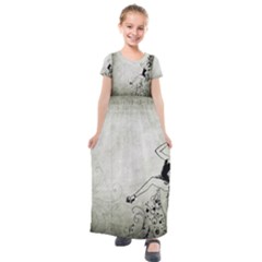 Grunge 1133693 1920 Kids  Short Sleeve Maxi Dress by vintage2030