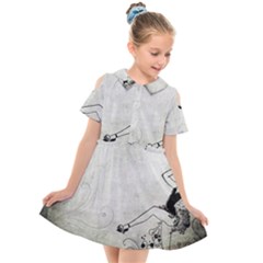 Grunge 1133693 1920 Kids  Short Sleeve Shirt Dress by vintage2030