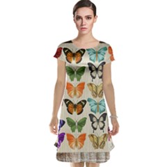 Butterfly 1126264 1920 Cap Sleeve Nightdress by vintage2030