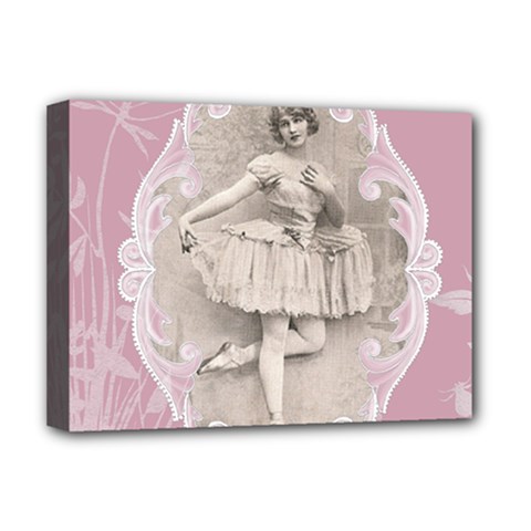 Lady 1112861 1280 Deluxe Canvas 16  X 12  (stretched)  by vintage2030