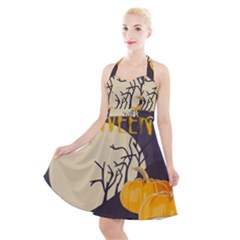 Halloween 979495 1280 Halter Party Swing Dress  by vintage2030