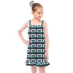 Aqua Cassette Kids  Overall Dress by snowwhitegirl