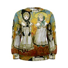 Little Victorian Girls Women s Sweatshirt by snowwhitegirl