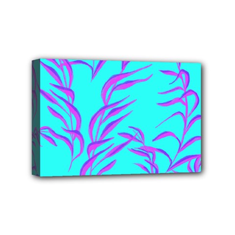Branches Leaves Colors Summer Mini Canvas 6  X 4  (stretched) by Simbadda