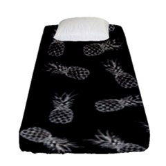 Pineapple Pattern Fitted Sheet (single Size) by Valentinaart