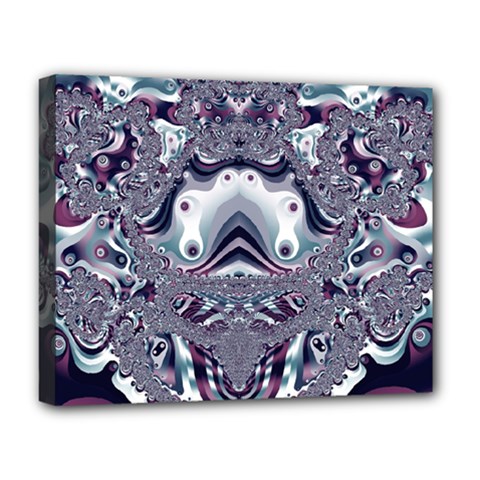 Pattern Fractal Art Artwork Design Deluxe Canvas 20  X 16  (stretched) by Simbadda