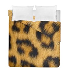 Animal Print Leopard Duvet Cover Double Side (full/ Double Size) by NSGLOBALDESIGNS2