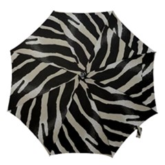 Zebra Print Hook Handle Umbrellas (large) by NSGLOBALDESIGNS2