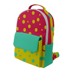 Dot Flap Pocket Backpack (large) by Wanni