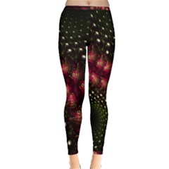Background Texture Pattern Inside Out Leggings by Nexatart