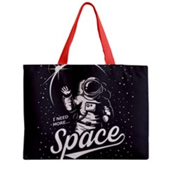Universe Space Astronaut Medium Tote Bag by walala