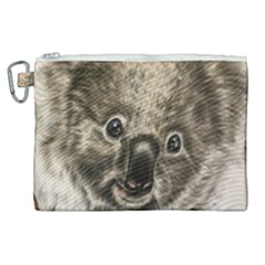 Koala Bear Canvas Cosmetic Bag (xl) by ArtByThree