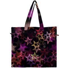 Stars Background Pattern Seamless Canvas Travel Bag by Sapixe