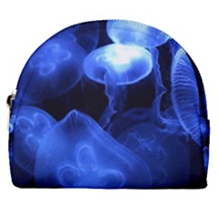 Jellyfish Sea Diving Sea Animal Horseshoe Style Canvas Pouch by Sapixe