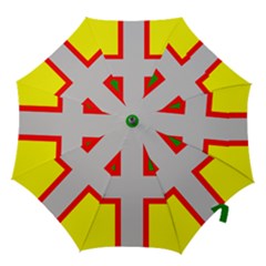 Flag Of Saguenay-lac-saint-jean Hook Handle Umbrellas (medium) by abbeyz71
