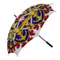Badge of Canadian Armed Forces Golf Umbrellas View2