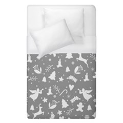 Christmas Pattern Duvet Cover (single Size) by Valentinaart