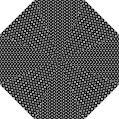 Logo Kek Pattern Black And White Kekistan Black Background Hook Handle Umbrellas (medium) by snek