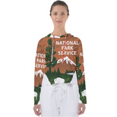 U S  National Park Service Arrowhead Insignia Women s Slouchy Sweat by abbeyz71