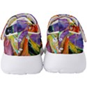 Abstract Modern Detail Color Men s Velcro Strap Shoes View4