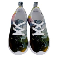 Art Abstract Painting Running Shoes by Pakrebo