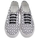 Pattern Monochrome Repeat Women s Classic Low Top Sneakers View1