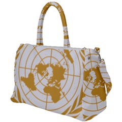 Emblem Of United Nations Duffel Travel Bag by abbeyz71