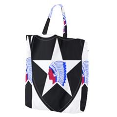 United States Army 2nd Infantry Division Shoulder Sleeve Insignia Giant Grocery Tote by abbeyz71