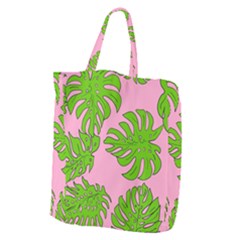 Leaves Tropical Plant Green Garden Giant Grocery Tote by Alisyart