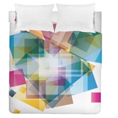 Abstract Background Duvet Cover Double Side (queen Size) by Mariart