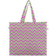 Abstract Chevron Canvas Travel Bag by Mariart