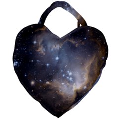 Constellation Giant Heart Shaped Tote by WensdaiAmbrose