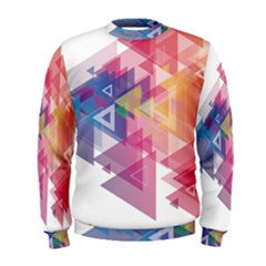 Science And Technology Triangle Men s Sweatshirt by Alisyart