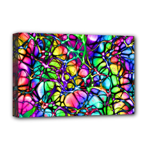 Network Nerves Deluxe Canvas 18  X 12  (stretched) by Alisyart