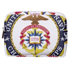 Seal Of United States Navy Chaplain Corps Make Up Pouch (medium) by abbeyz71